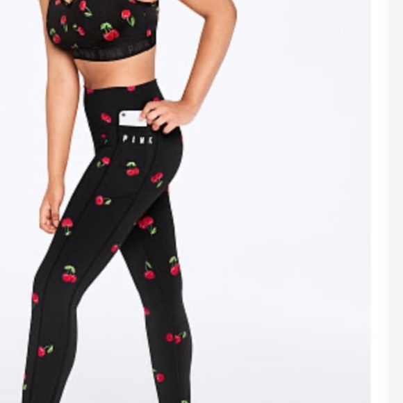 Pants - Sold on eBay  VICTORIA SECRET CHERRY Leggings
